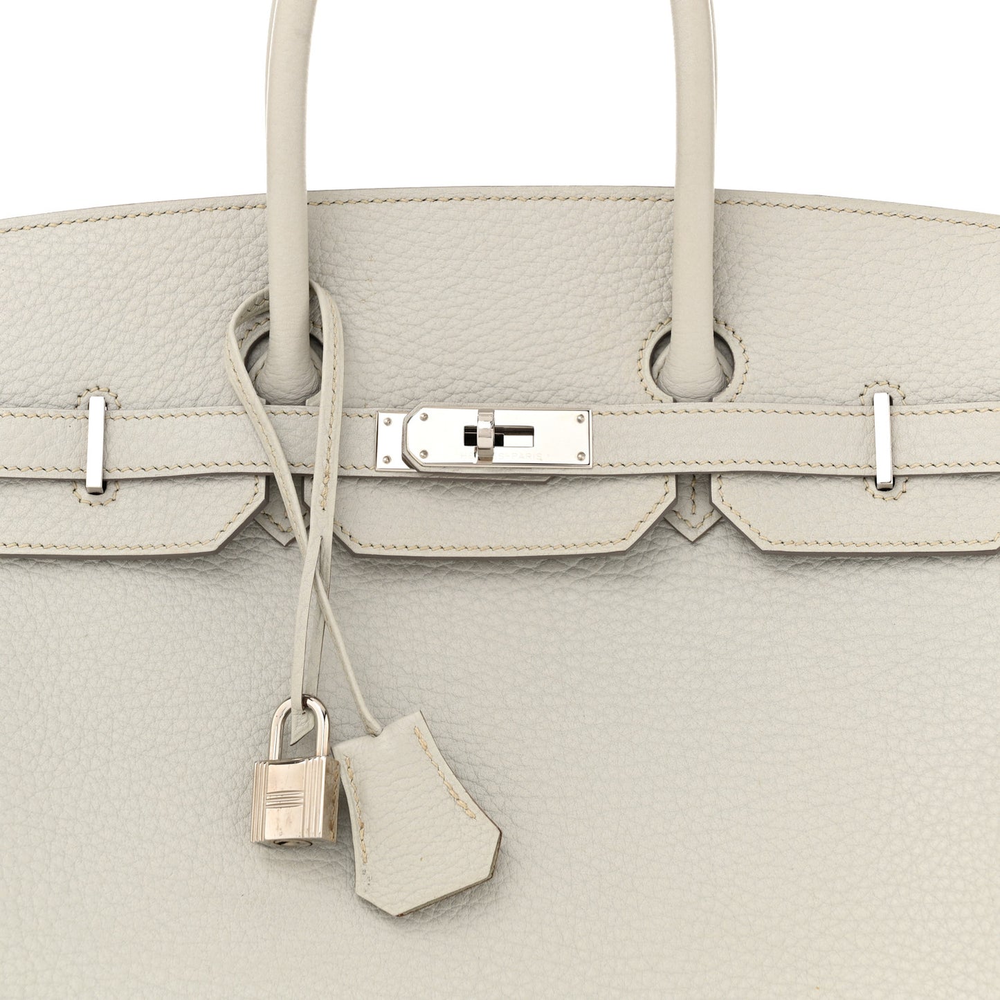 Togo Birkin 35 Gris Perle