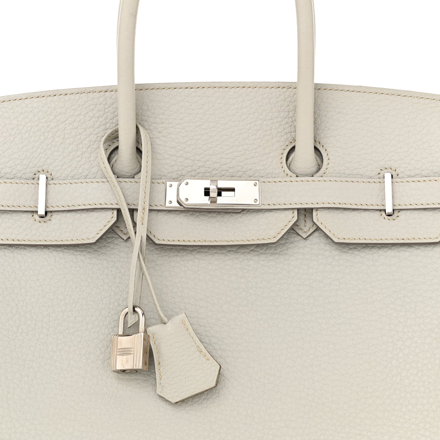 Hermes Togo Birkin 35 Gris Perle 8 of 10
