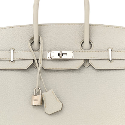 Hermes Togo Birkin 35 Gris Perle 8 of 10