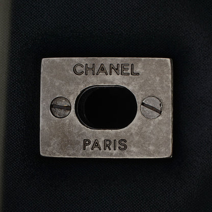 Chanel Iridescent Calfskin In The Mix Jumbo Flap Black 8 of 8