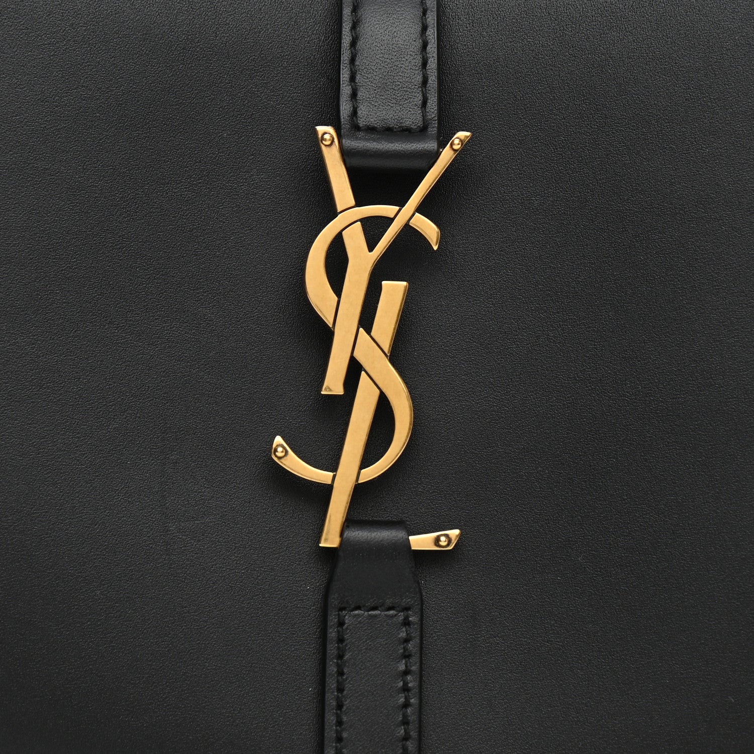 Saint Laurent Smooth Calfskin Le 5 A 7 Hobo Black 8 of 11