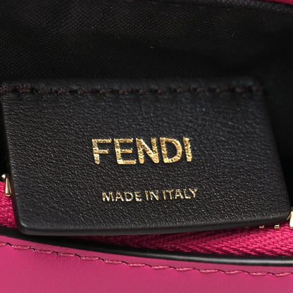 Fendi Vitello Grace Matte Mini Fendigraphy Hobo Bag Ciclamino Pilar 8 of 12