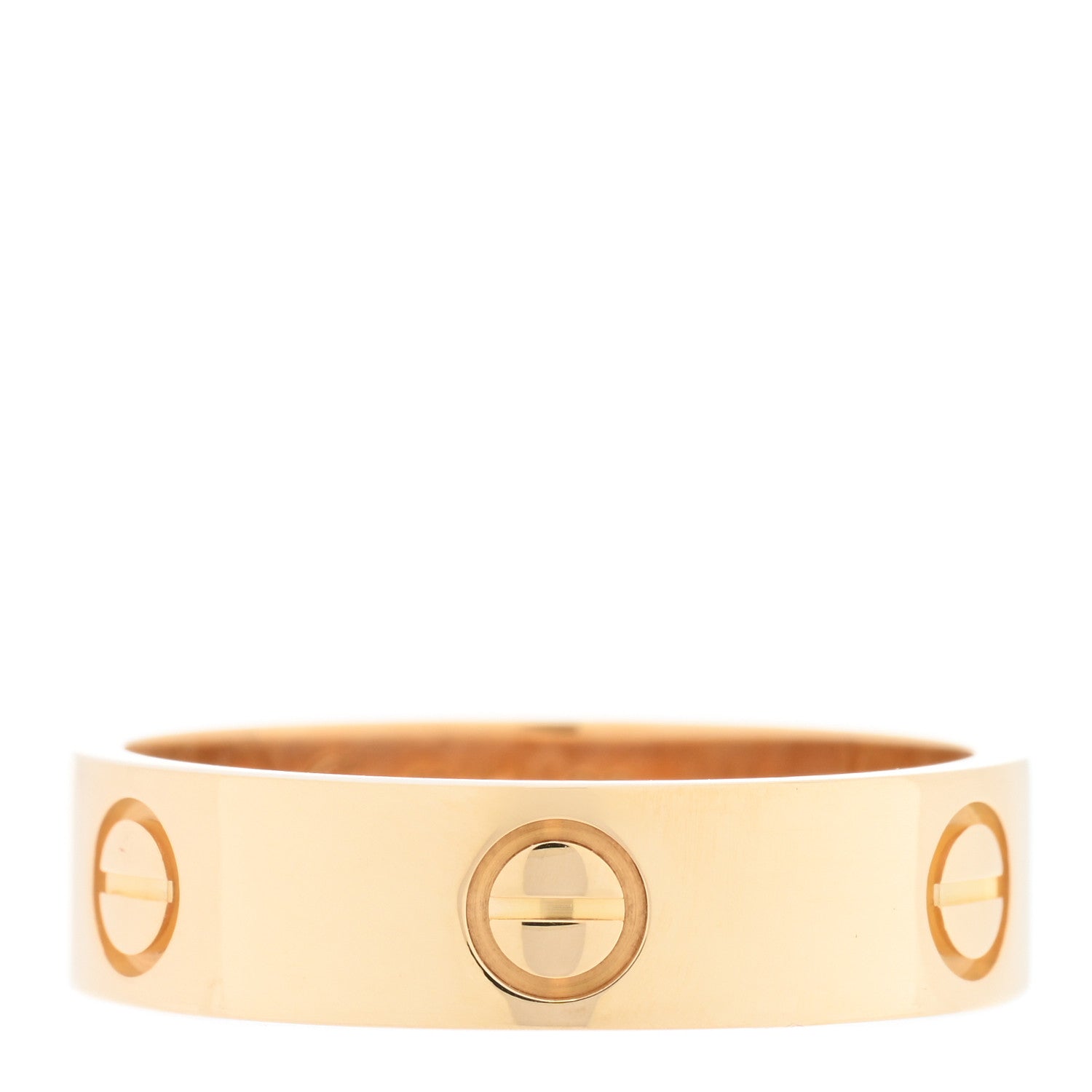 Cartier 18K Yellow Gold 5.5mm LOVE Ring 60 9 1 of 4
