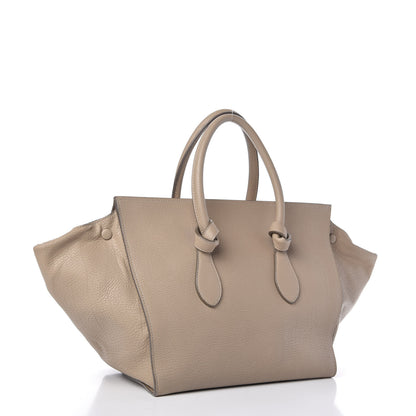 Celine Crisped Calfskin Large Tie Knot Tote Light Taupe 3 of 9