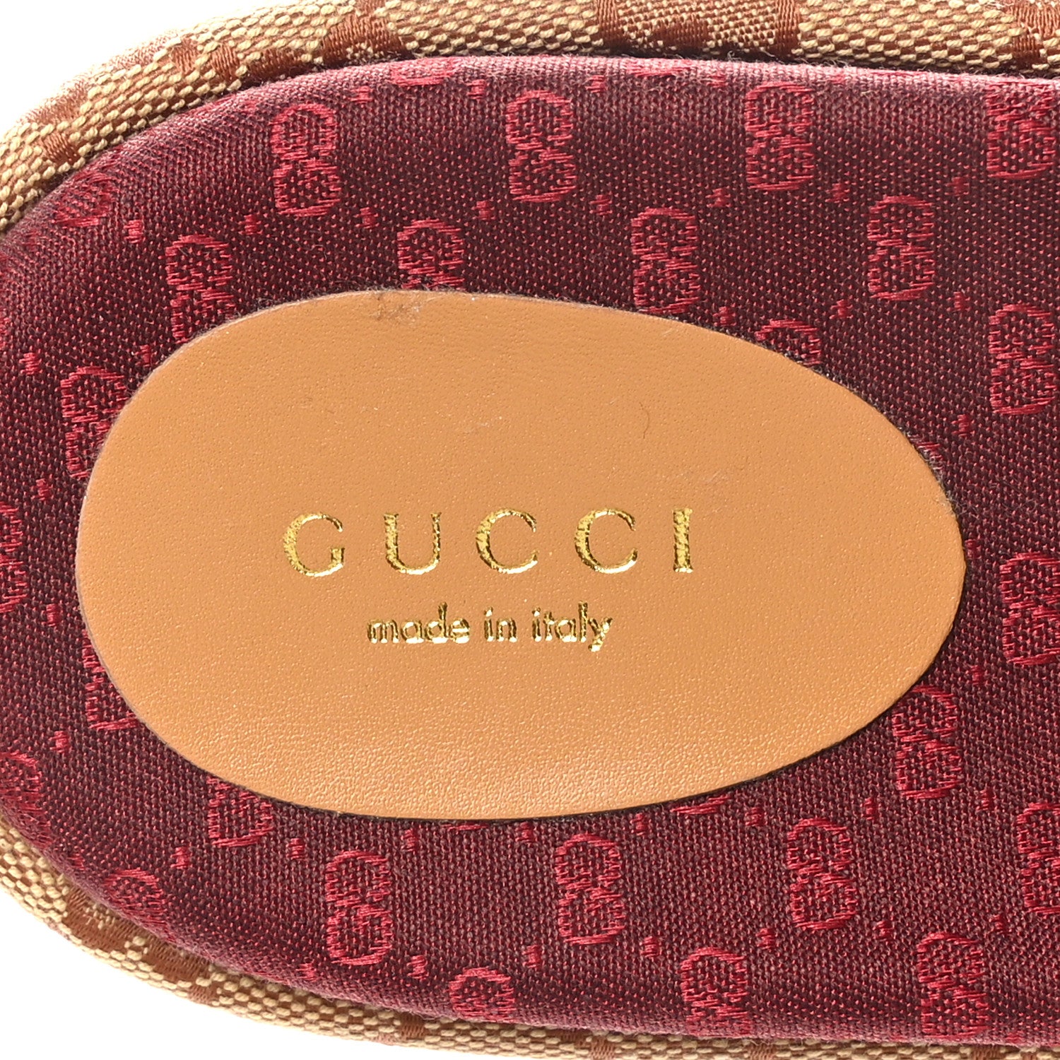 Gucci Canvas GG Monogram Angelina Platform Slide Sandals 40 Beige Ruggine 7 of 7