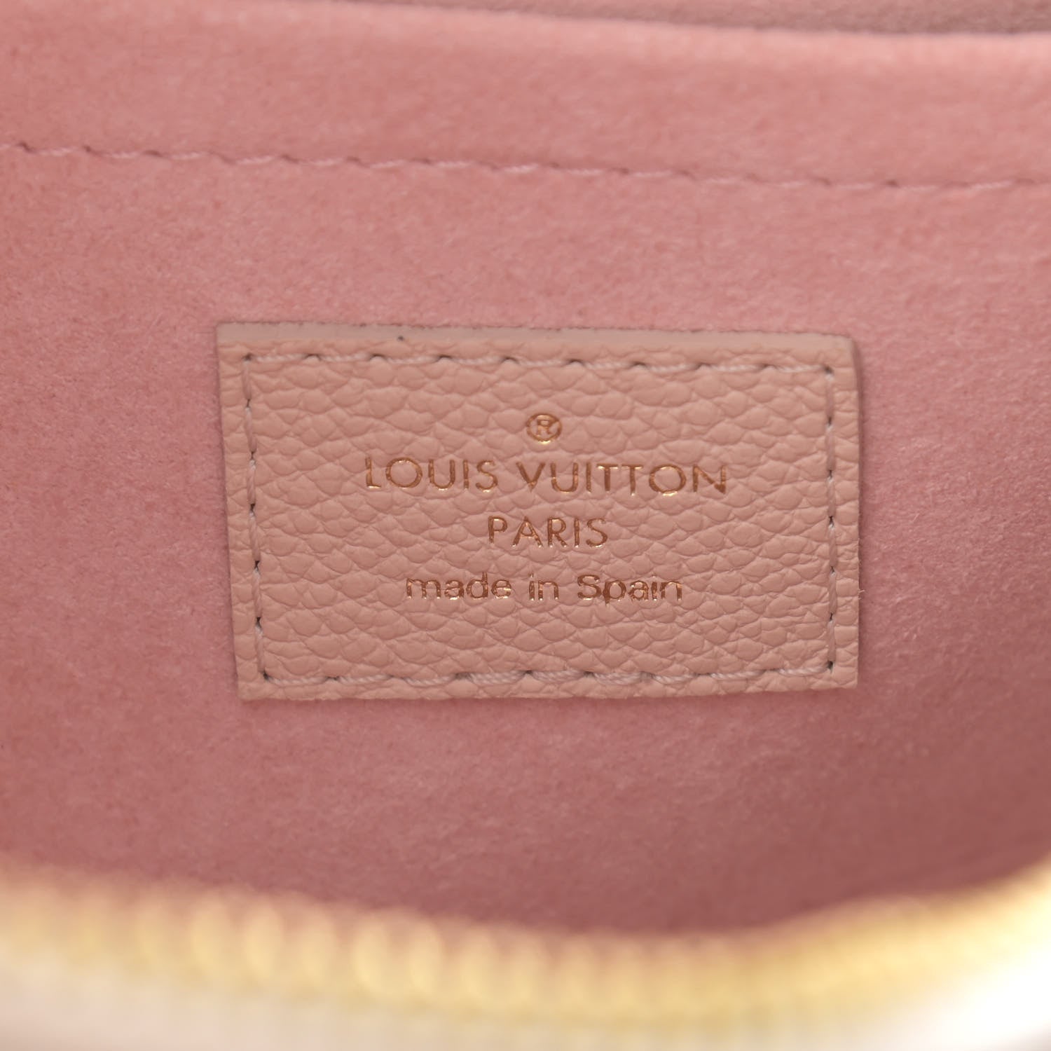 Louis Vuitton Empreinte Monogram Spring in the City Bagatelle NM Pink Beige Yellow 6 of 10
