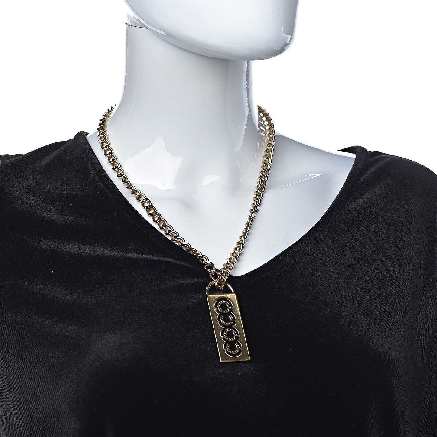 Coco Chain Necklace Gold