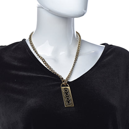 Chanel Coco Chain Necklace Gold 2 of 6
