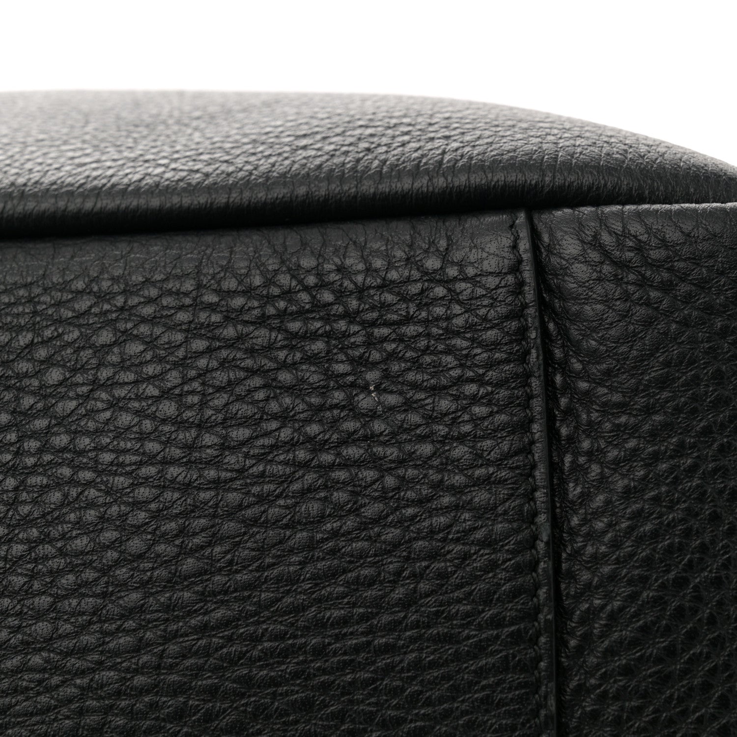 Saint Laurent Grained Deerskin Bea Tote Black 10 of 11