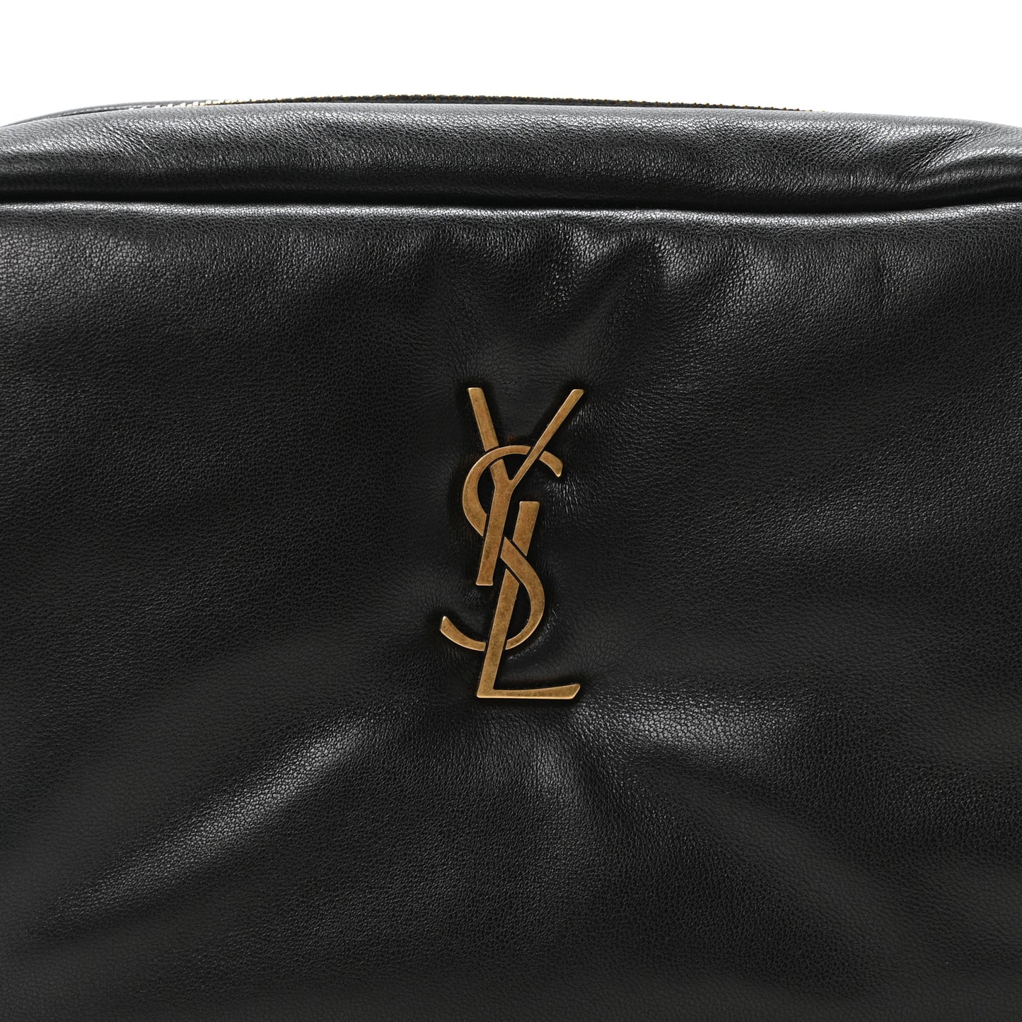 Lambskin Calypso Cosmetic Case Black