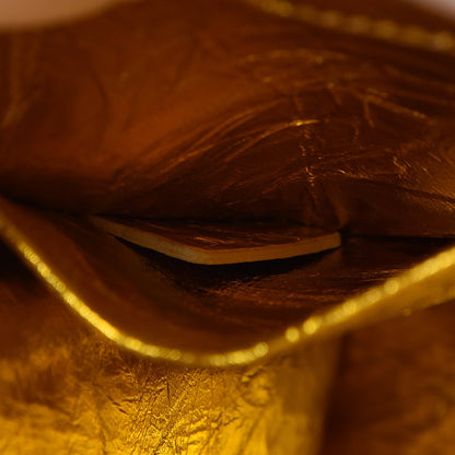 Christian Dior Metallic Calfskin Medium Diorever Flap Gold 7 of 14