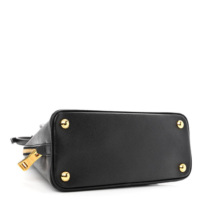 Prada Saffiano Lux Small Promenade Tote Black 4 of 11