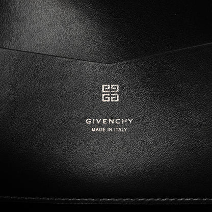 Givenchy Smooth Calfskin Medium Antigona Lock Duffle Bag Black 6 of 8