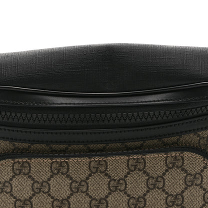 Gucci GG Supreme Monogram Belt Bag Black 9 of 11
