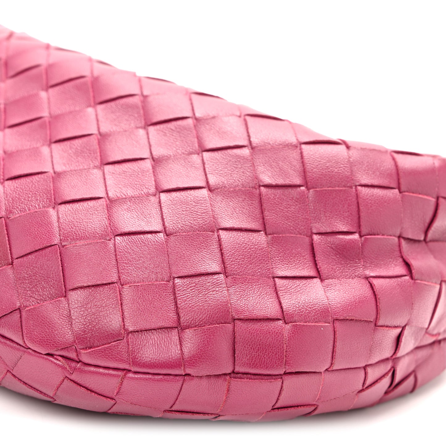 Nappa Intrecciato Mini Jodie Cinnabar