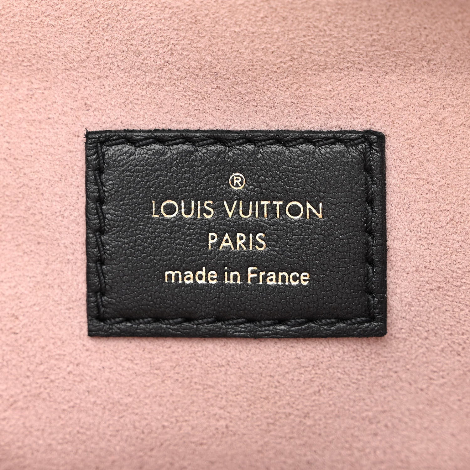 Louis Vuitton Lambskin Embossed Monogram Coussin PM Black 8 of 12