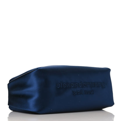Alexander Wang Satin Mini Scrunchie Bag Night Sky 3 of 8
