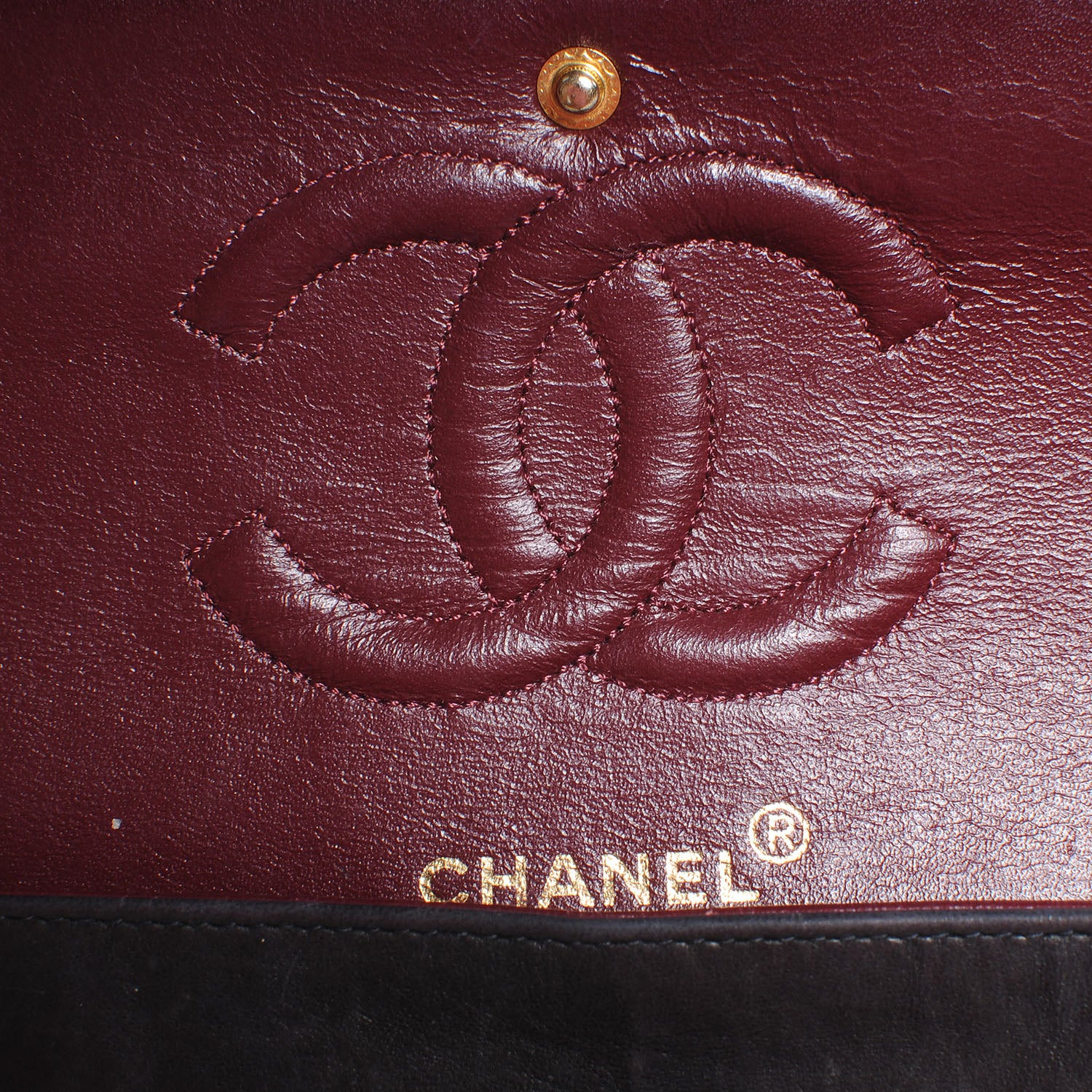 Chanel Lambskin Medium Double Flap Black 6 of 8