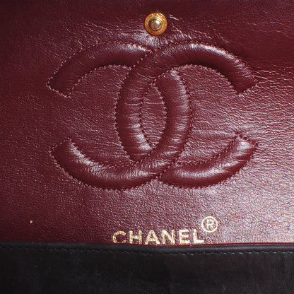 Chanel Lambskin Medium Double Flap Black 6 of 8