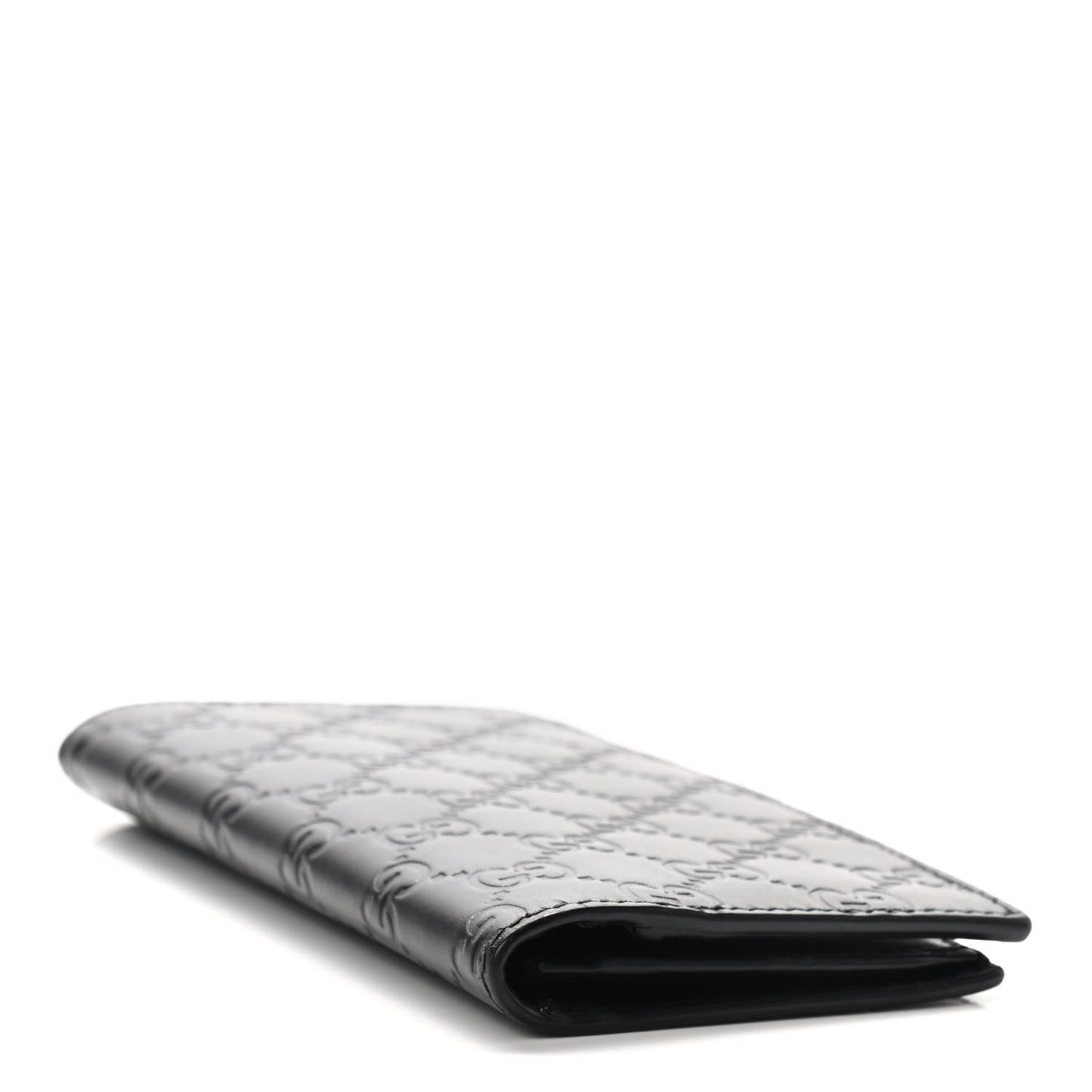 Guccissima Long Wallet Black