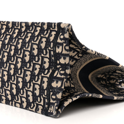 Christian Dior Oblique Medium Book Tote Blue Multicolor 10 of 16