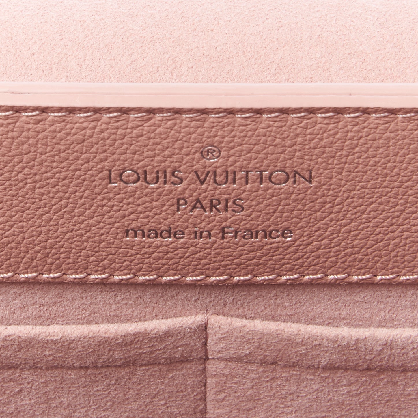 Louis Vuitton Soft Calfskin Lockme Ever Rose Ballet White Maito Black 9 of 10