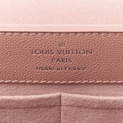 Louis Vuitton Soft Calfskin Lockme Ever Rose Ballet White Maito Black 9 of 10