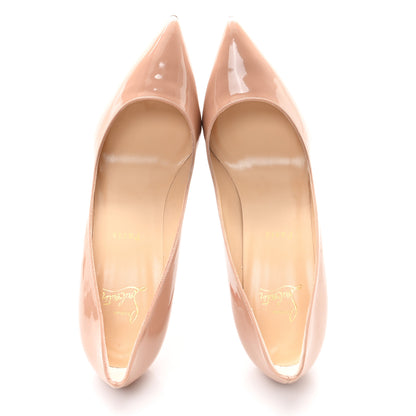 Christian Louboutin Patent Pigalle 85mm Pumps 40 Nude 2 of 9