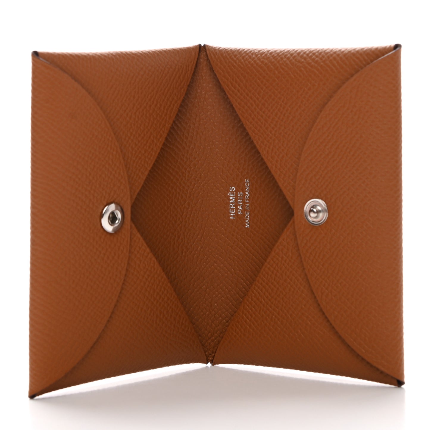 Epsom Calvi Card Case Gold
