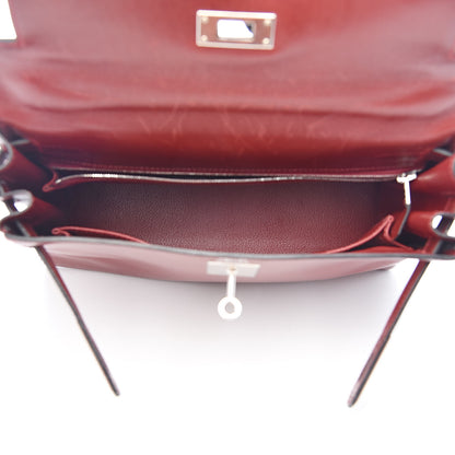 Hermes Box Kelly Retourne 28 Rouge H 5 of 48