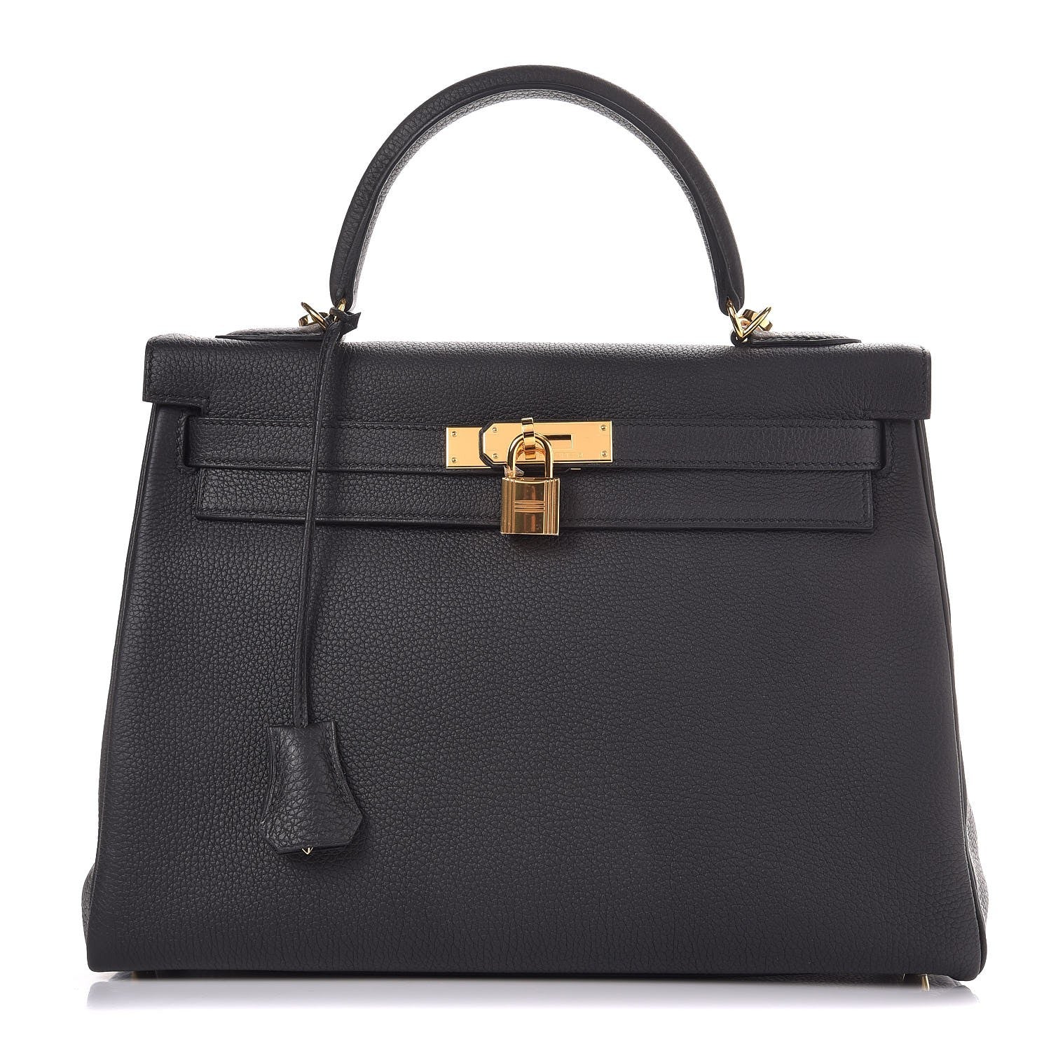 Hermes Togo Kelly Retourne 32 Black 1 of 38