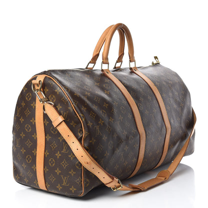 Louis Vuitton Monogram Keepall Bandouliere 55 3 of 20
