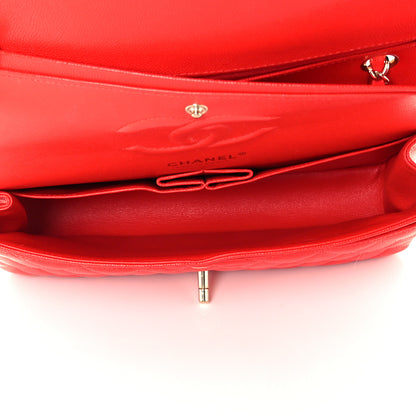 Chanel Caviar Quilted Medium Double Flap Red 5 of 12