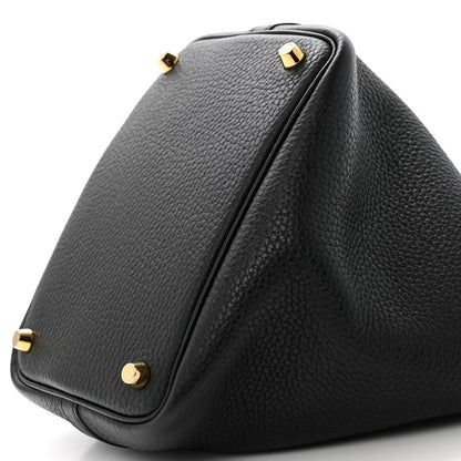 Hermes Taurillon Clemence Picotin Lock 18 PM Black 10 of 14