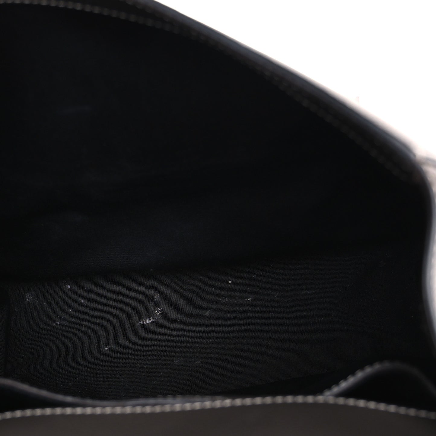 Grained Calfskin Maxi Gallop Sling Bag Grey