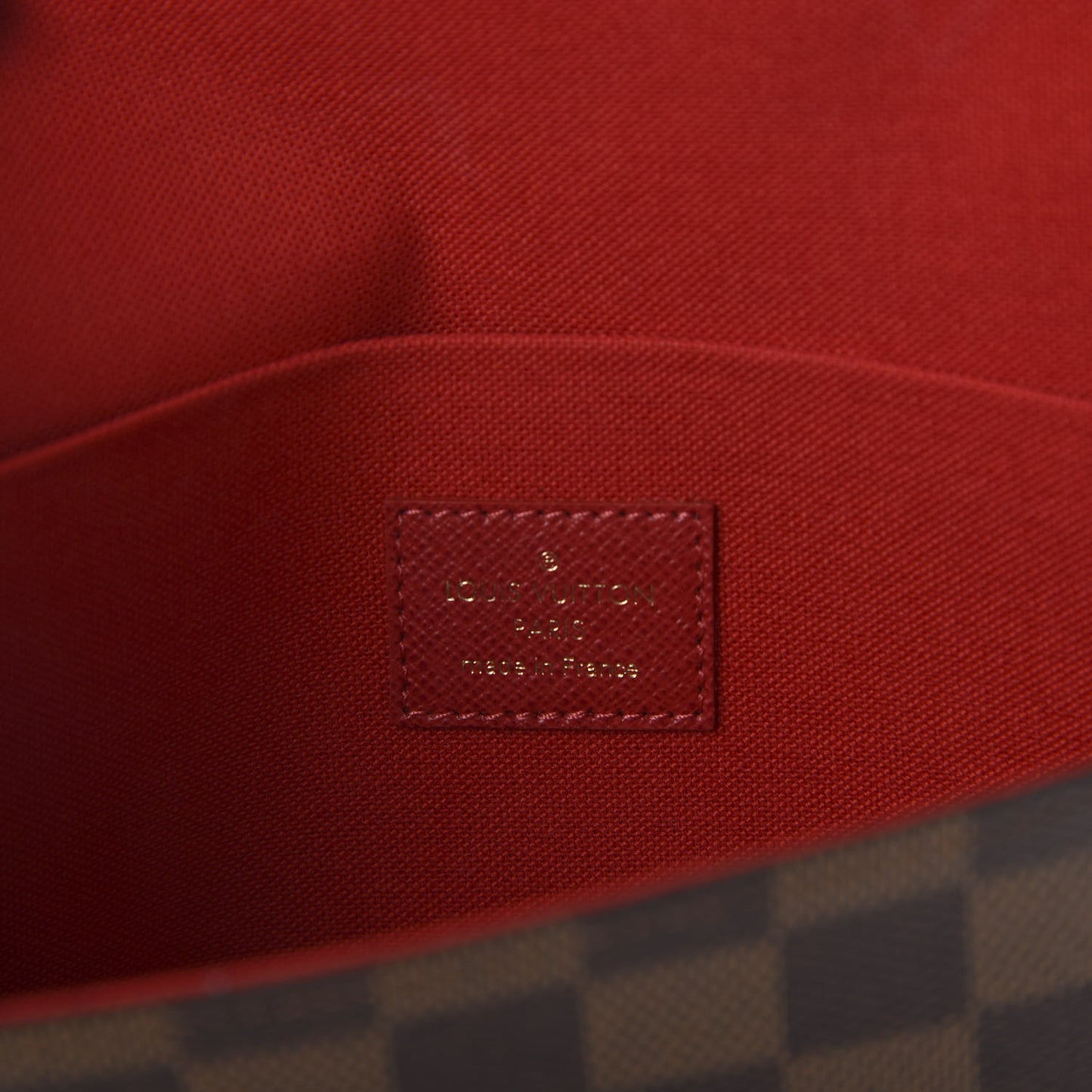 Damier Ebene Pochette Felicie Chain Wallet