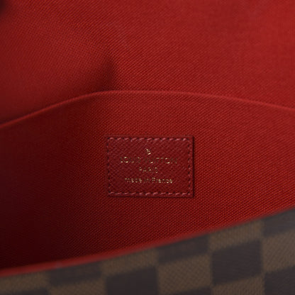 Louis Vuitton Damier Ebene Pochette Felicie Chain Wallet 8 of 10
