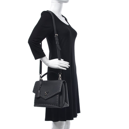 Louis Vuitton Soft Calfskin My Lockme Studs Black 2 of 8