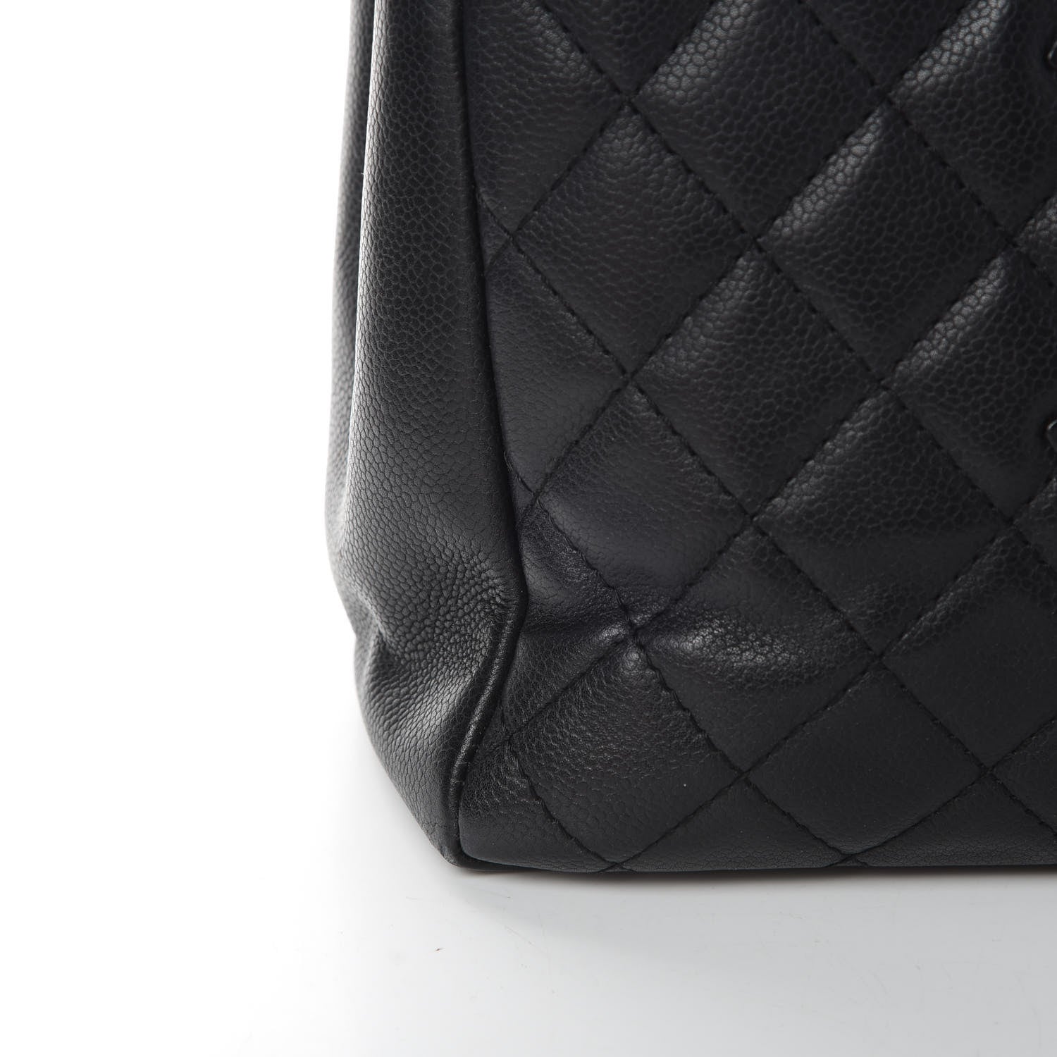 Chanel Caviar Quilted Grand Shopping Tote GST Black 16 of 17