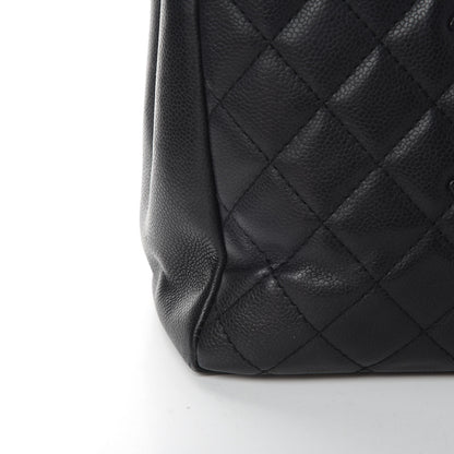 Chanel Caviar Quilted Grand Shopping Tote GST Black 16 of 17