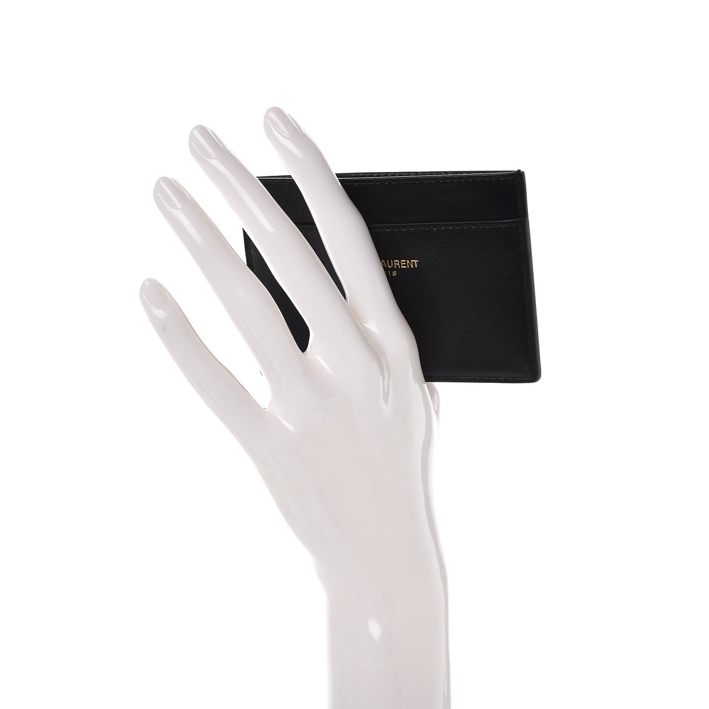 Calfskin Card Case Black