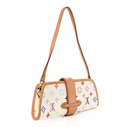 Louis Vuitton Monogram Multicolor Shirley White 3 of 10