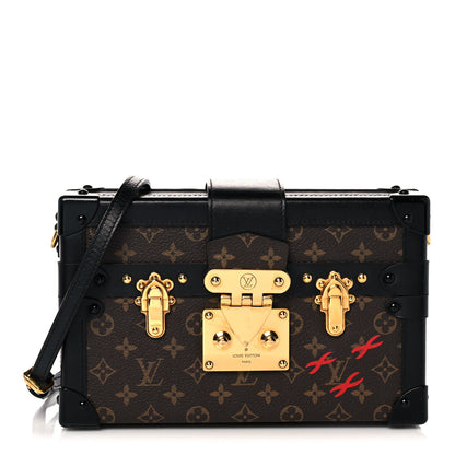 Louis Vuitton Monogram Petite Malle Black 1 of 17
