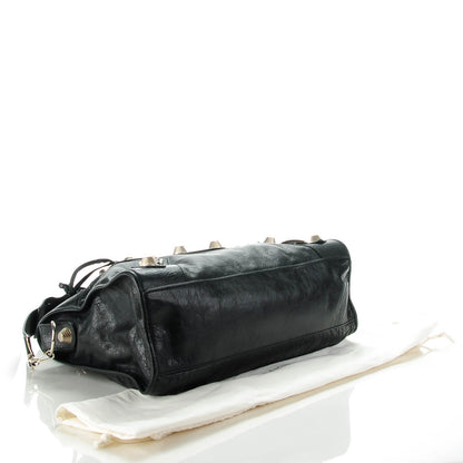 Balenciaga Agneau Giant 21 Silver Hardware City Black 4 of 7