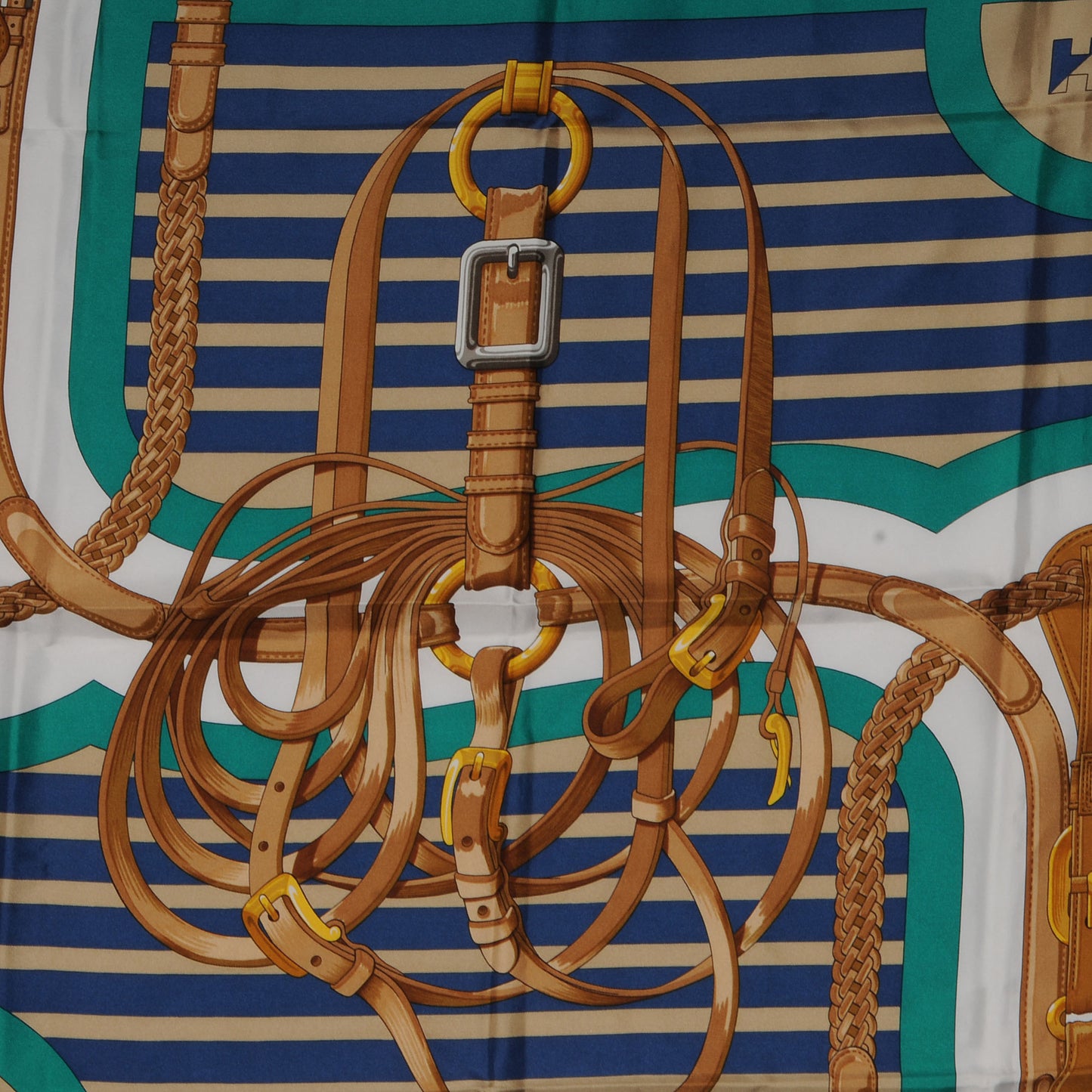 Silk Coaching Scarf 90