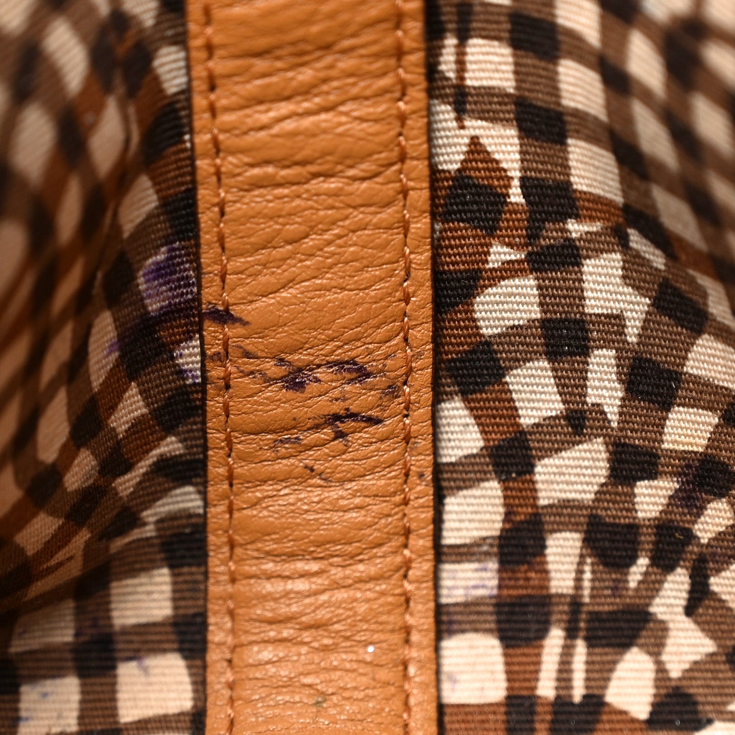 MCM Visetos Medium Liz Reversible Shopper Tote Cognac 11 of 11