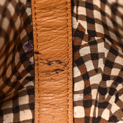 MCM Visetos Medium Liz Reversible Shopper Tote Cognac 11 of 11