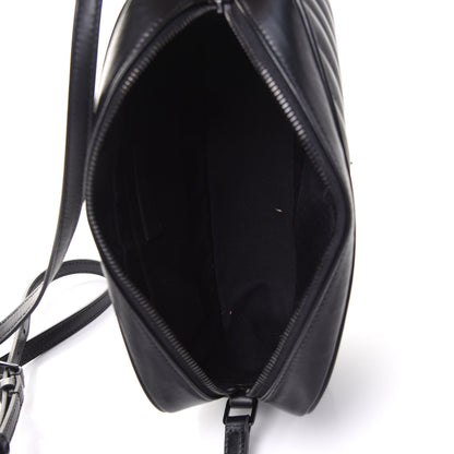 Saint Laurent Calfskin Matelasse Monogram Lou Camera Bag Black 5 of 10
