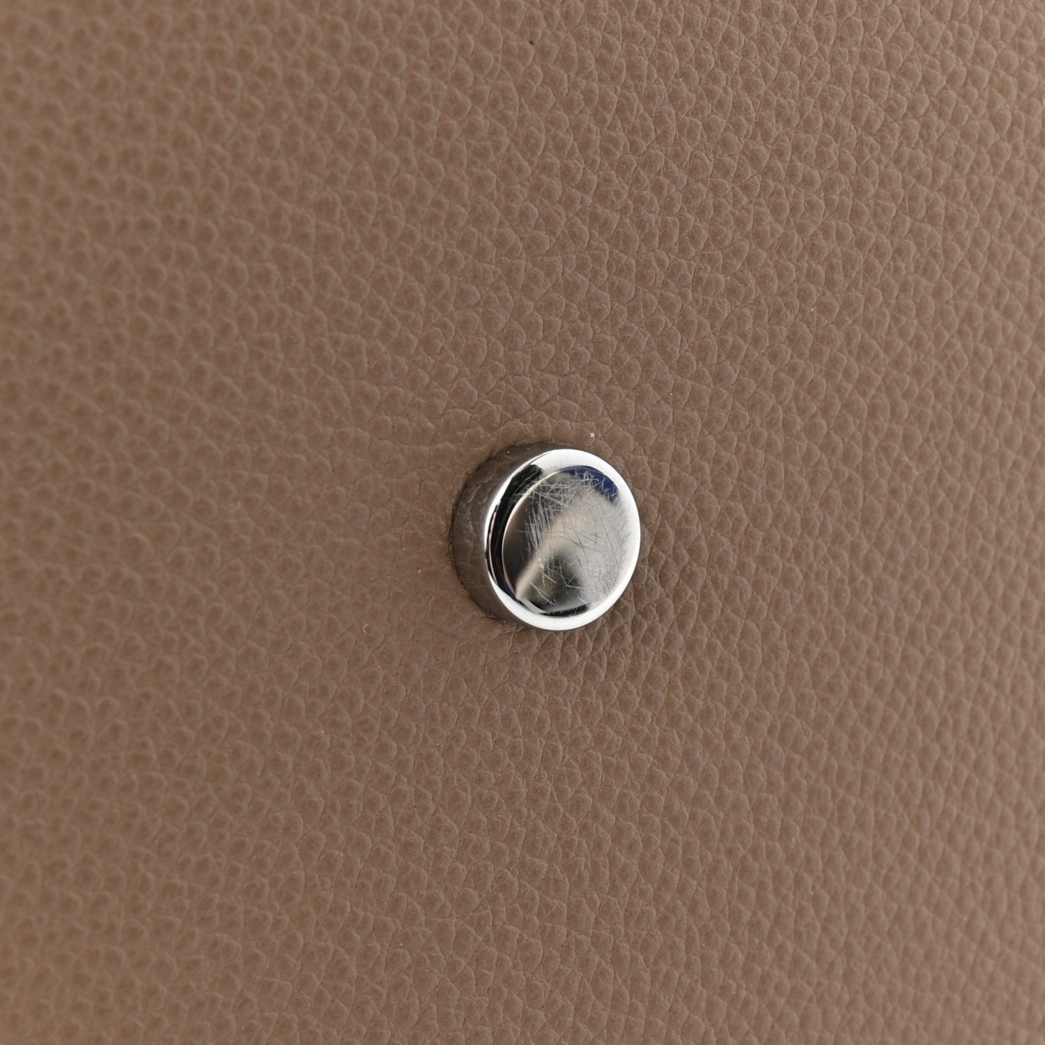 Saint Laurent Grained Calfskin Topstitch Small Classic Sac De Jour Taupe 14 of 16