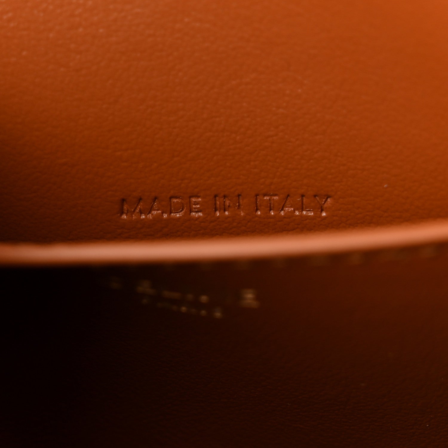 Celine Smooth Calfskin Tabou Clutch On Strap Tan 7 of 11